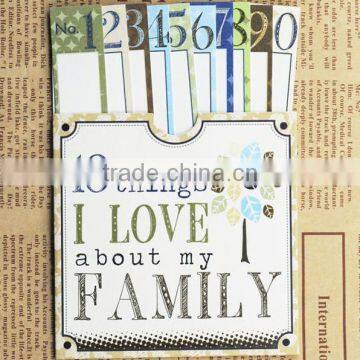 Wholesale Cheap Paper Chipboard Sticker Room Decor Embellishment Art photo-5