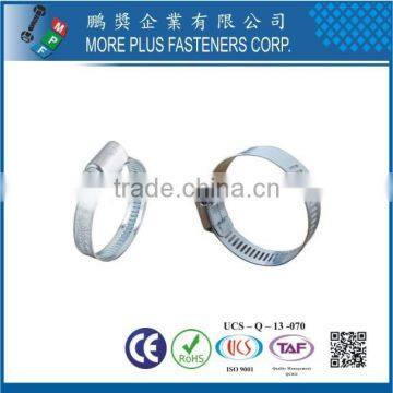 Made in Taiwan STainless Steel Schlauchklemmen German Style Pipe Hose Clamp