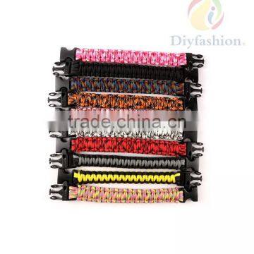 New Design Cheap Survival Paracord Rope Bracelet Paracord PC6020-5 photo-5
