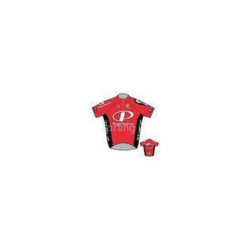 Custom Team Sublimated Cycling Wear Short Sleeve Polyester Bicycle Jersey