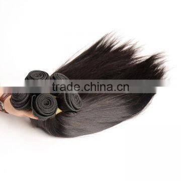 Silky Straight Raw Unprocessed Virgin Indian Hair, 100% Natural Indian Human Hair