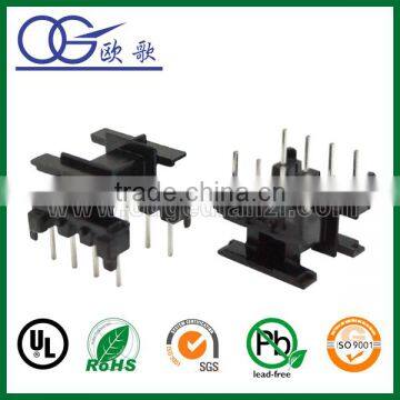 220v 12v high frequency transformer bobbin EF12.6 horizontal pin4:4