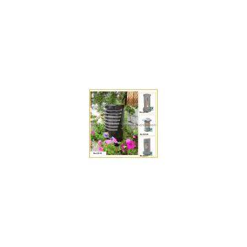Stone Lantern, Outdoor Granite Gardening Lamp, Carved Stone Lantern, Decorative Stone Lamp, (YKLS-05)