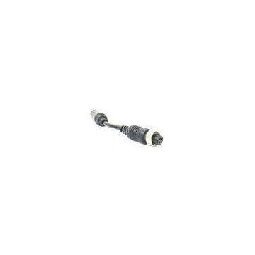 Waterproof Surveillance Camera Cable 4Pin Mini DIN Connector For Bus Camera System