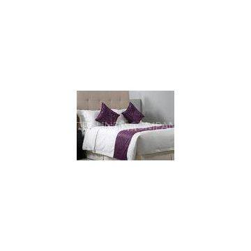 King Size Polycotton or Cotton Hotel Bed Linens with Bedding Sheet / Duvet Cover / Pillowcase