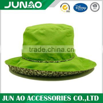 Wholesale Custom Cotton Twill Bucket Hat With printed logo