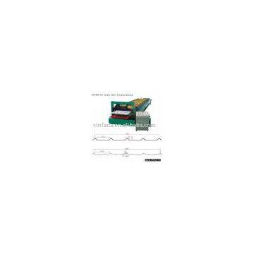 double sheets forming machine