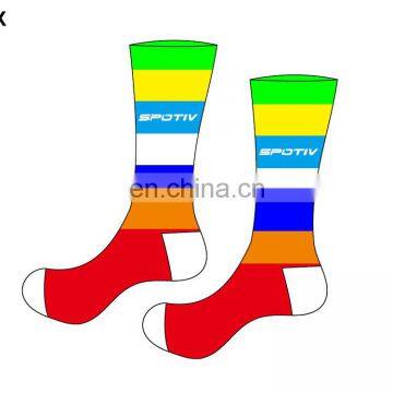 2015 high quality wholesale popular professional custom soft cycle socks