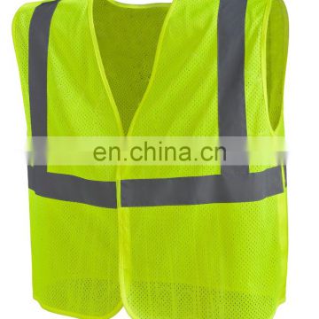 High Visibility Wholesale Clothing Mesh Safety Reflective Vest