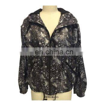 Latest Fashion Women's Woven Digital Printed Jacket