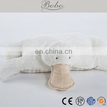 White Plush Duck Cushion/Toy for Babies