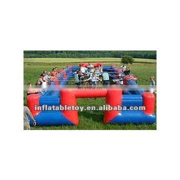 top sell Inflatable football pitch/ football goal shooting games