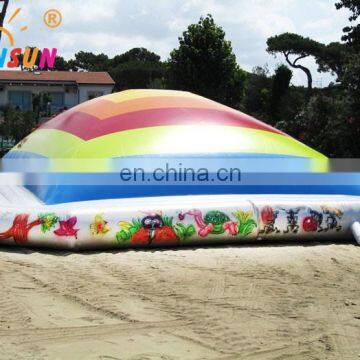 Inflatable soft air mountain for fun,Inflatable climbing mountain for rent