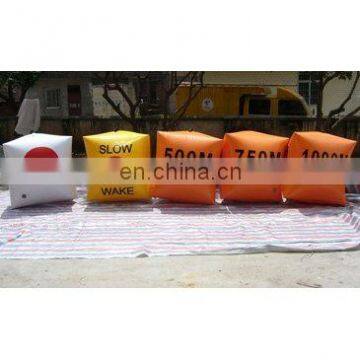 inflatable cake slice sealed air buoys float for marine event advertising