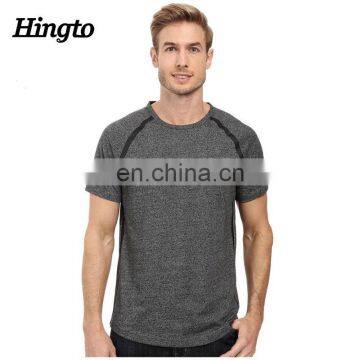 o-neck Men's T shirt, short sleeve solid color ,100% cotton T-shirt