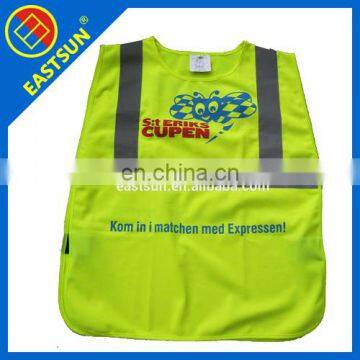 New Promotion Hot Sale Yellow 120g Mesh Reflective Safety Vests photo-2