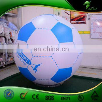Giant Soccer Ball Replica Inflatable Foot Ball Custom LOGO Bounce LED Lighting Helium Balloons Advertising Decor photo-2