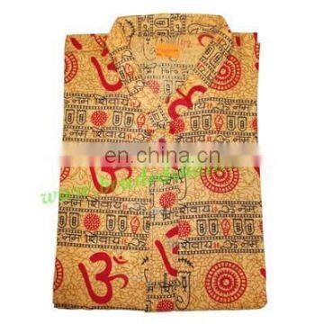 Full Sleeve Long Yoga Kurta in Cotton, Size : Chest 120 x Height 104 x Sleeve 59.5 Centimeters. photo-4