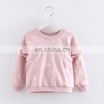 Wholesale boutique children clothes high quality western children clothes girls shirt fashion newborn baby clothing