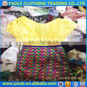 mixed bales/ bulk latest used dress wholesale