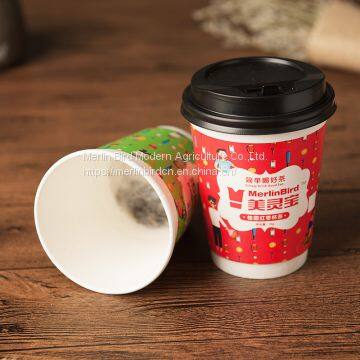 Blended Fruit Tea Peach Oolong Instant Cup Tea with Lid