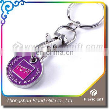 Customized Design Emboss Cheap Coin Holder Keychain photo-3