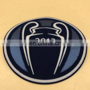 Factory Direct Football Jersey Patches Sports Team Patches 3d Flock Football Team Patches photo-4