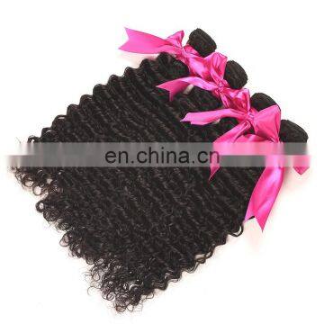Deep Curl Natural Color Best Selling Good Feedback Virgin Human Hair Bundles Indian Hair Weave photo-4