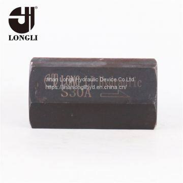 S30A Rexroth type hydraulic high pressure check thread valve