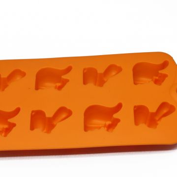 Animal Shaped Silicone 3 Inch Ice Cube Trays