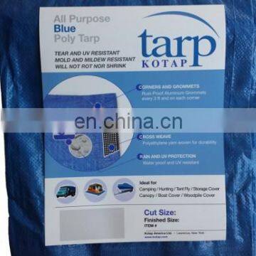 Pvc waterproof black tarpaulin