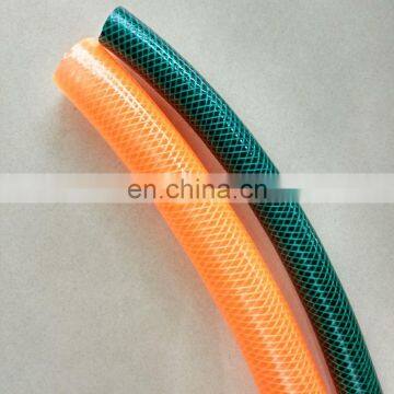 High pressure PVC fiber reinforced flexible water hose pipe plastic drain tubes