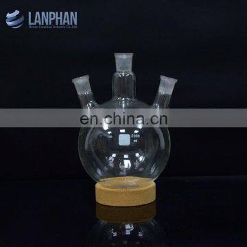 Borosilicate Glass Round Bottom 3 Necks Flask photo-7