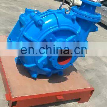 High efficiency transfer of abrasive slurry mixer pump