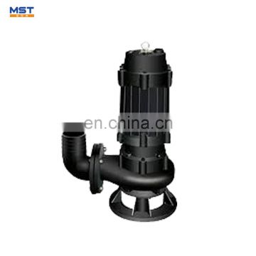 High pressure semi submersible sewage water pump