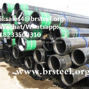 Oil well casing for well cementation