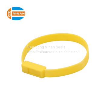 MA - PS 6014 Indicative disposable Customized logo Plastic Strip Seals