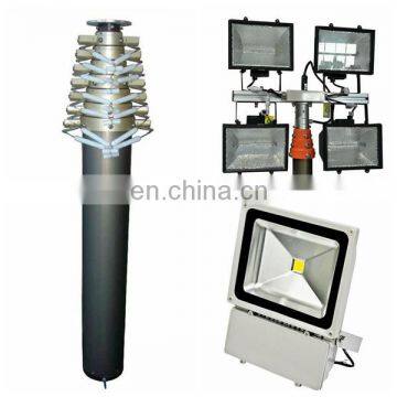 20 Meters Telescopic High Mast Lighting Pole