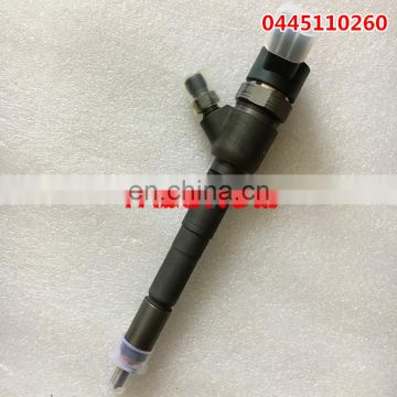 Original and new Common rail fuel injector 0445110260 for 0305BC0401N