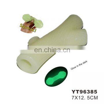 Dog Squeaky Chew Toy Dog TPR Bite Toys Glow in the Dark photo-5