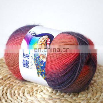 China Wholesale New Style Dyed 100% Wool Yarn for Hand Knitting photo-6