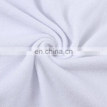 100%polyester Anti-pill Fleece Fabric/polar Fleece Brushed Warm and Comfortable Fabric