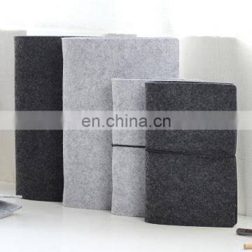 Customized Detachable Grey Felt Book Cover photo-6