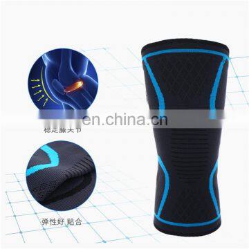 2019 High Elasticity Knee Support Pads Guard Outdoor Sports Protector Lifting Knee Sleeves Wrap for Basketball Football Running photo-2