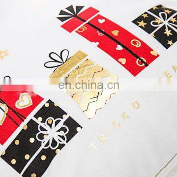 Polyester Christmas Socks Hot Stamping Modern Simplicity Cushion photo-7