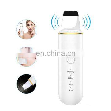 Skin Scrubber Facial Ultrasonic Peeling Beauty Machine With Private Logo 50 Pieces photo-2