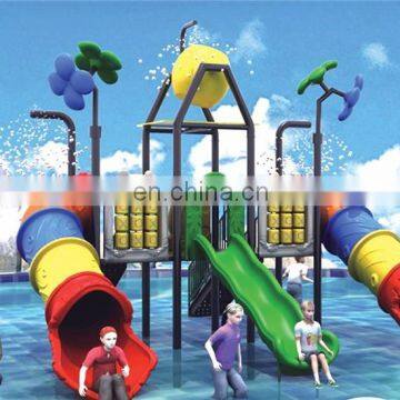 Best Quality Children Water Park Equipment Large Plastic Curved Playground Slides for Sale photo-7