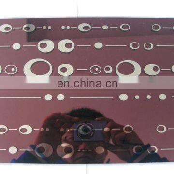 TITANIUM MIRROR WITH BACK PAINTED photo-6