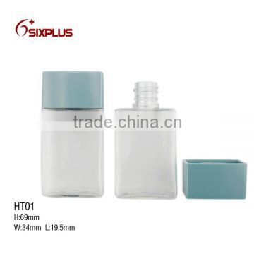 Plastic rectangle shape lotin bottle product