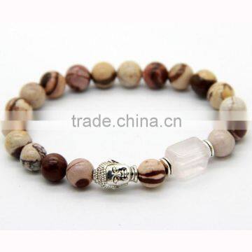 HTB0113 Summer fashionable men bead bracelet buddha charm bracelet